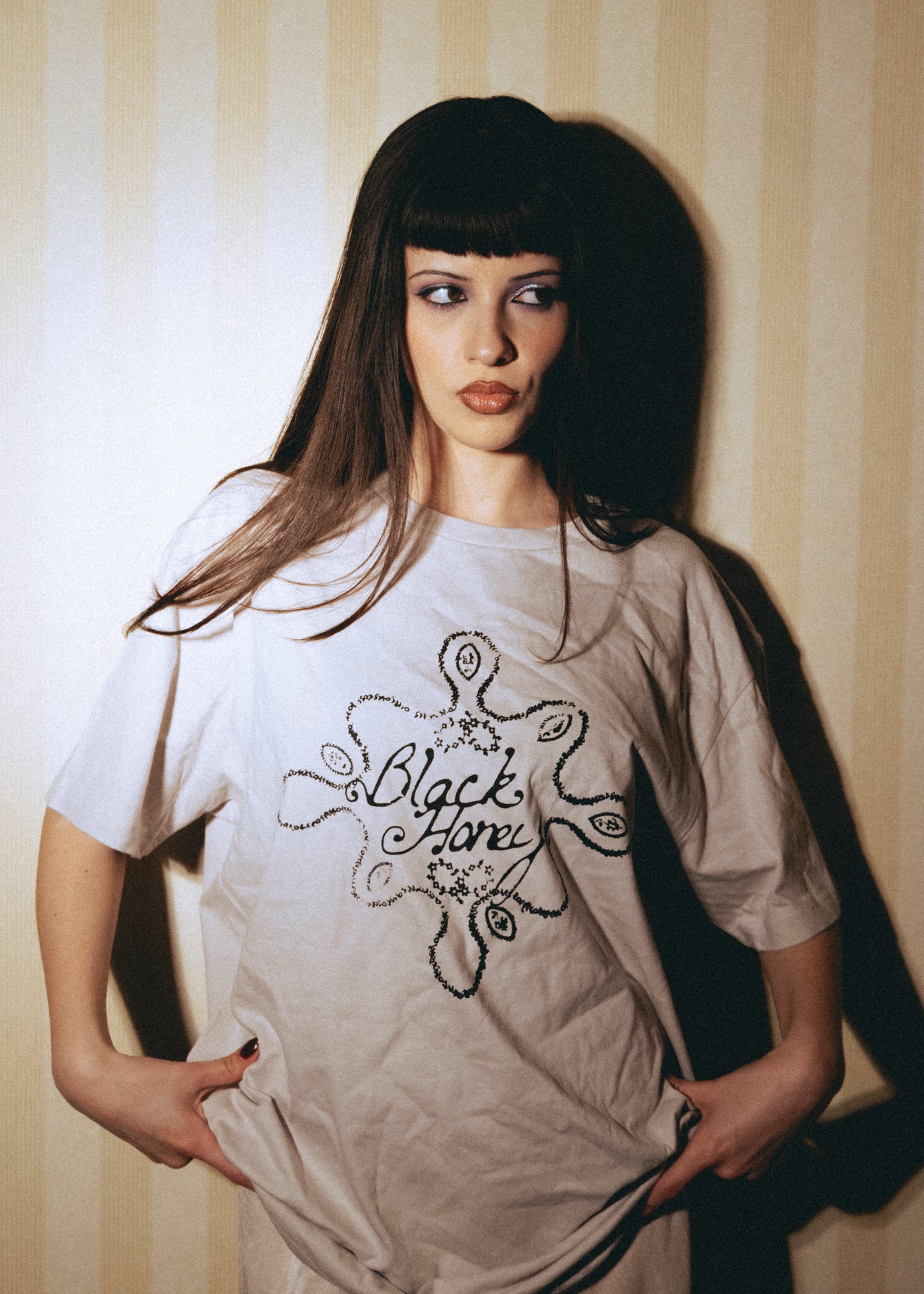 White Blob Tee
