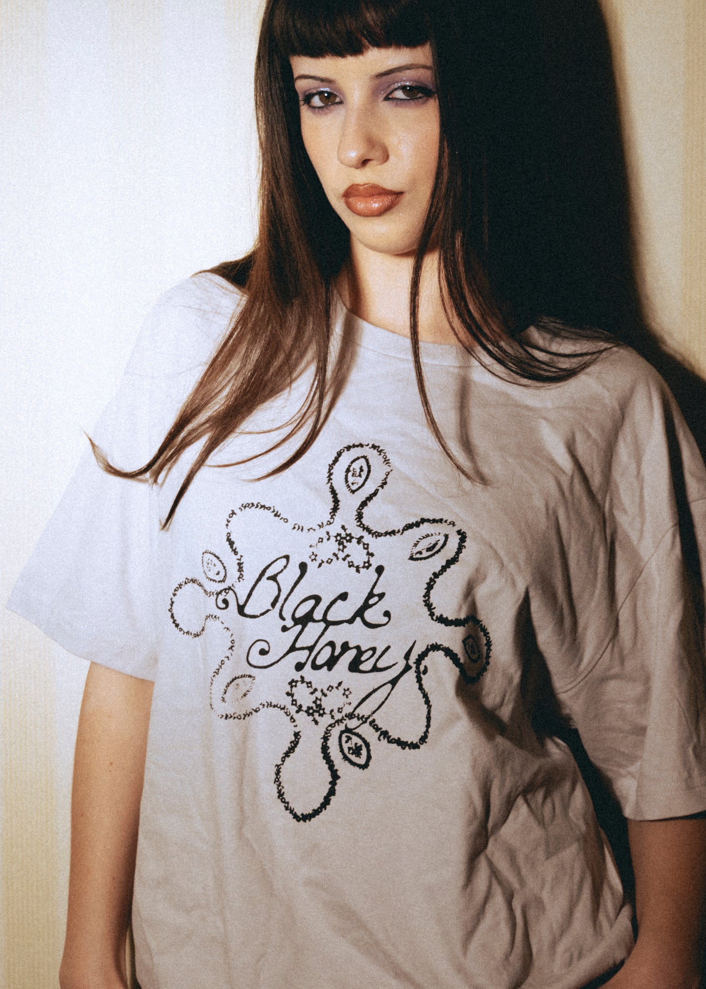 White Blob Tee