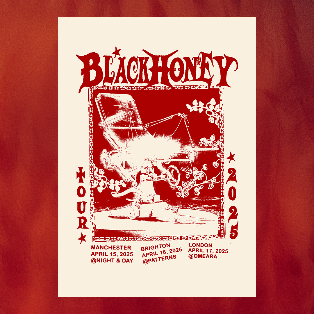 Limited Edition Album Announcement Tour Poster (with Digital Download Tag)