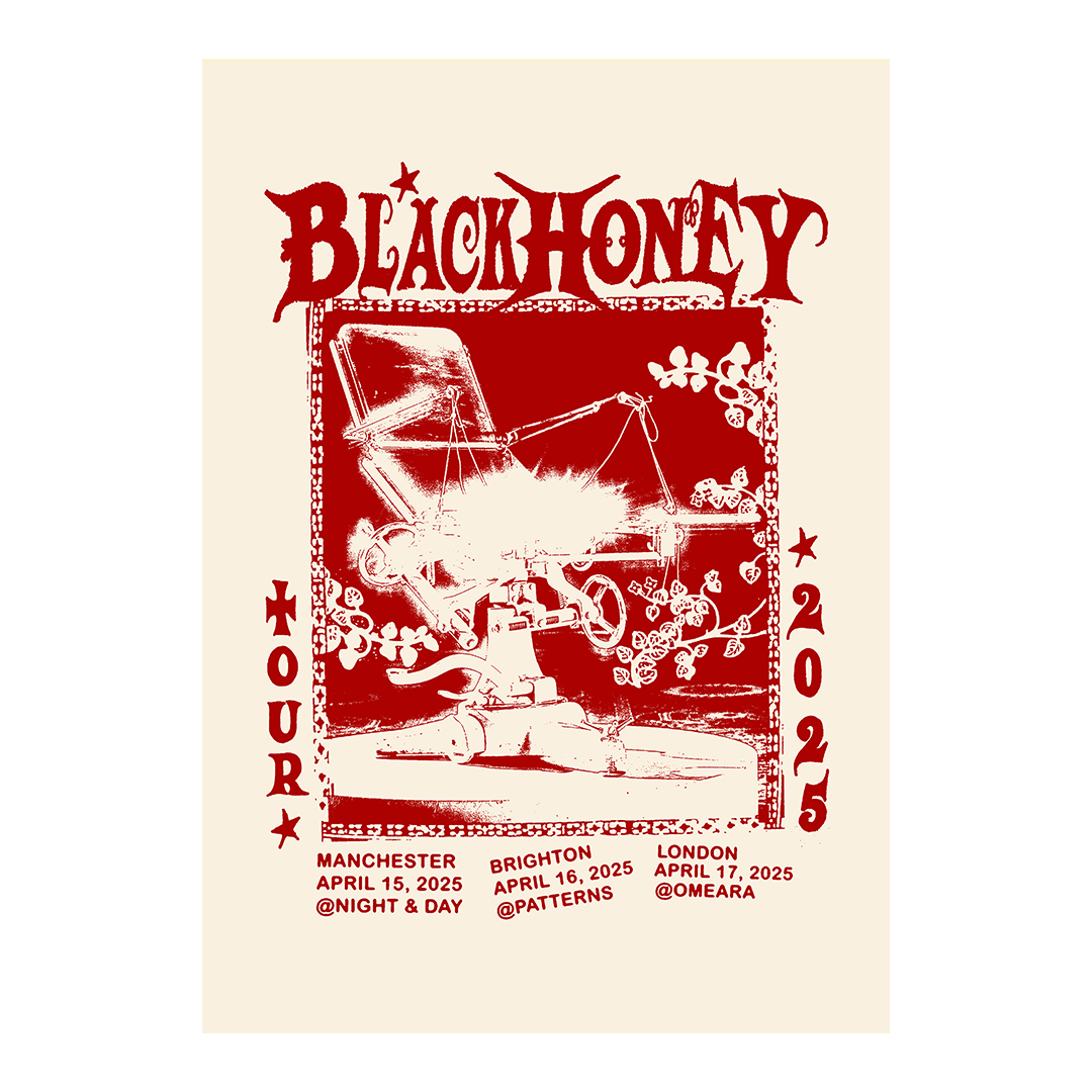 Limited Edition Signed Album Announcement Tour Poster (with Free Digital Download Tag)