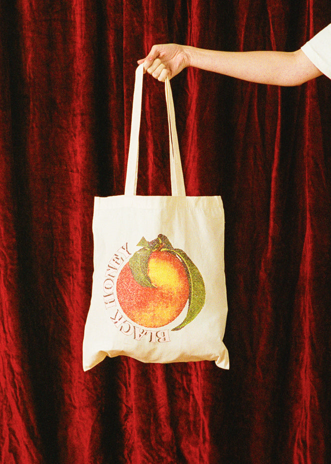 A Fistful Of Peaches Tote Bag