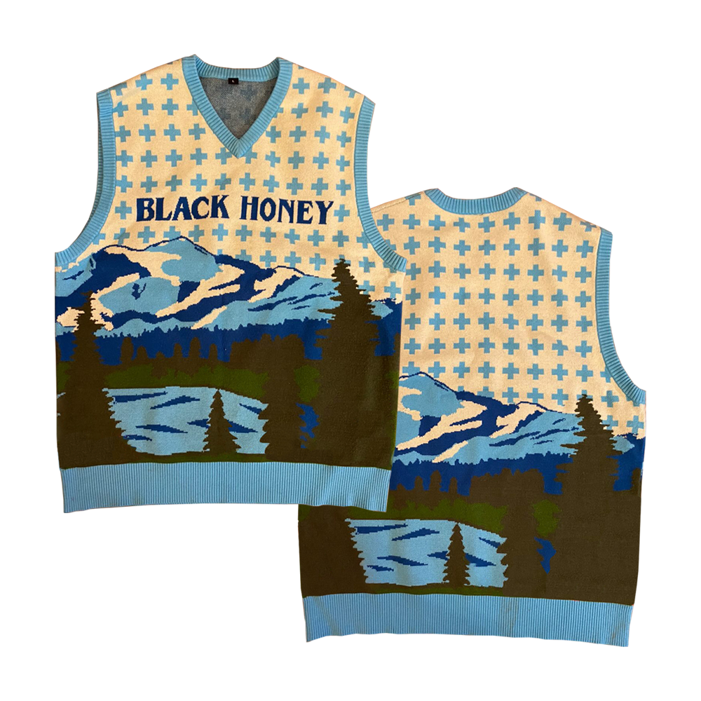 Black Honey Sweater Vest