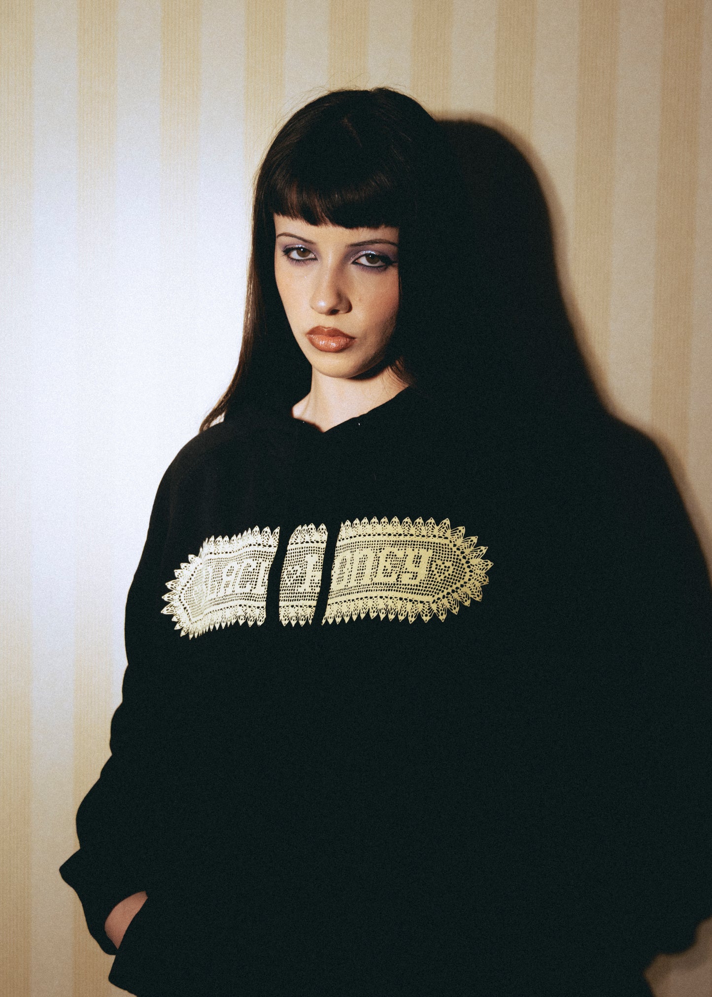 Doily Logo Hoodie