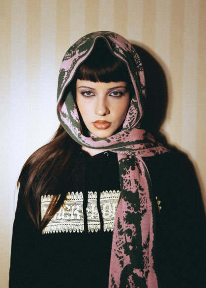 BH Woven Jacquard Scarf