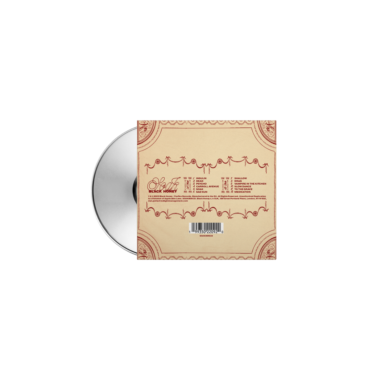Soak Standard CD